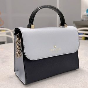 Kate Spade blue small handbag (free cardholder)